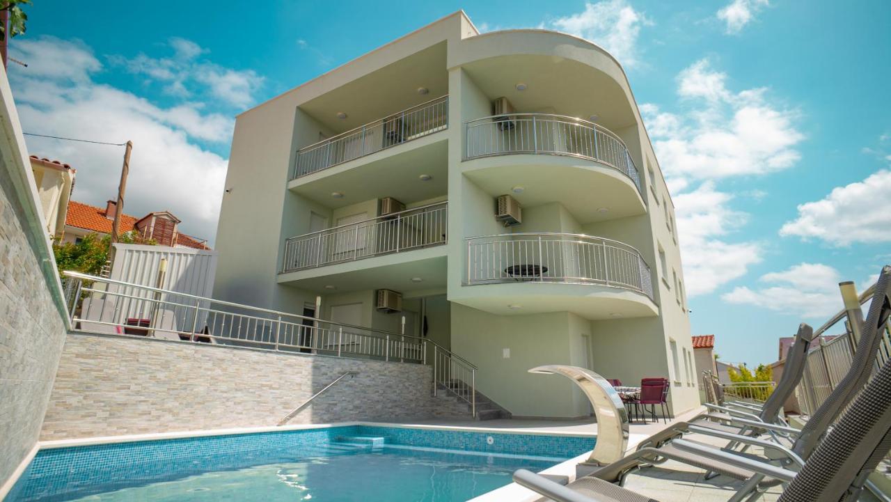 Trogir-Luxury Villa Sapphirus Seget Vranjica Ngoại thất bức ảnh